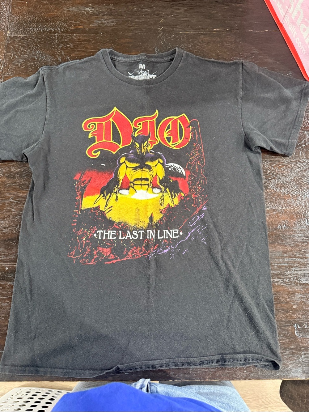 Dio 'The Last in Line' Black Graphic Band Tee